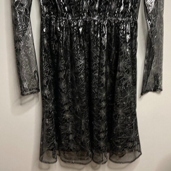 Modcloth Halloween Spiderweb Dress Size M NWT - Picture 8 of 11